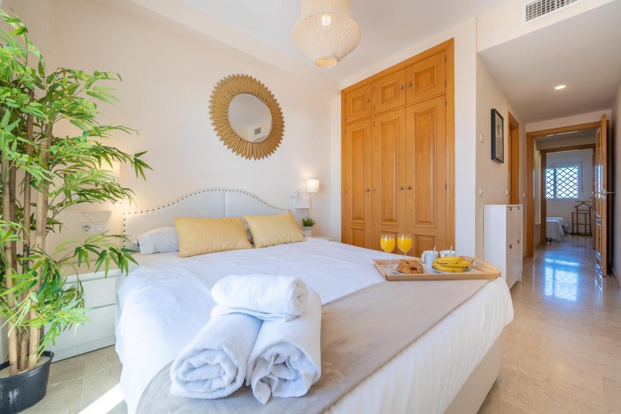Apartamento Con Vistas Al Mar En Manilva Playa Buitenkant foto